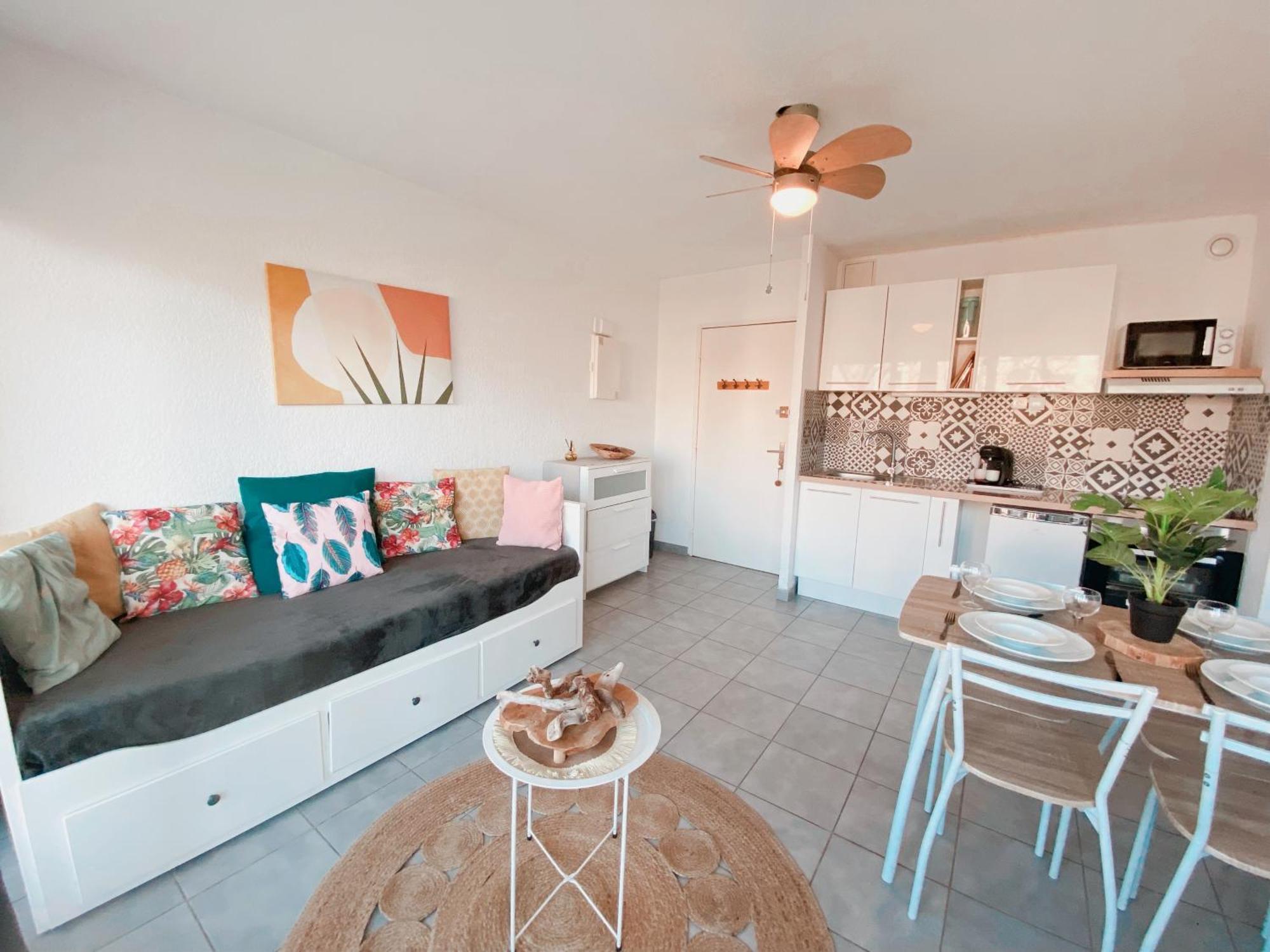 卡内Superbe T2 Au Calme Avec Balcon Sur La Marina - 10公寓 外观 照片