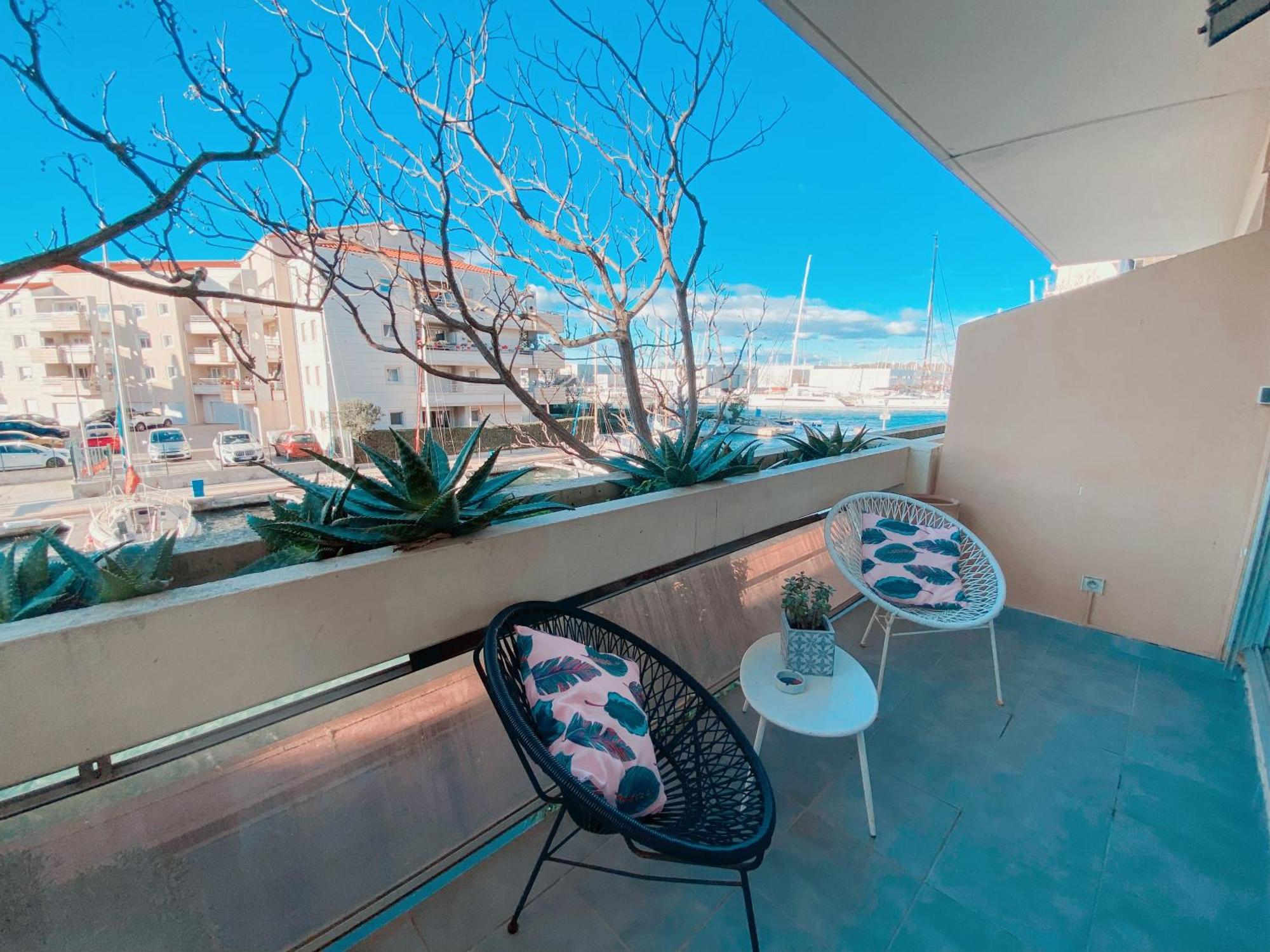 卡内Superbe T2 Au Calme Avec Balcon Sur La Marina - 10公寓 外观 照片